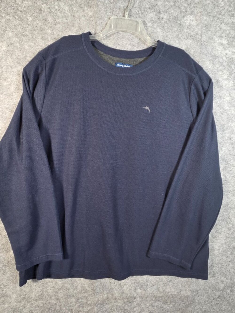 Tommy Bahama Long Sleeve Crewneck Shirt Men 2XL Blue Coastal Quiet Luxury - Picture 2 of 10